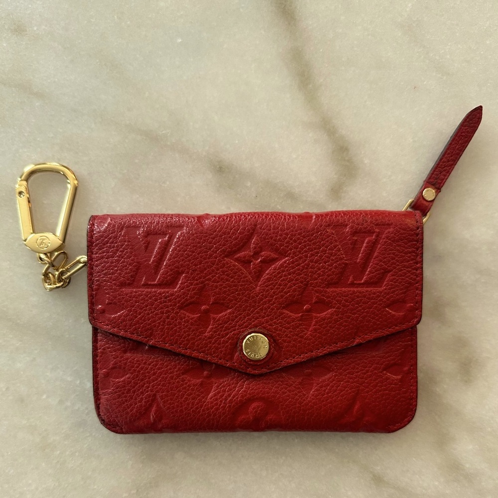 LV Empreinte Pochette Cles key holder coin purse in excellent condition